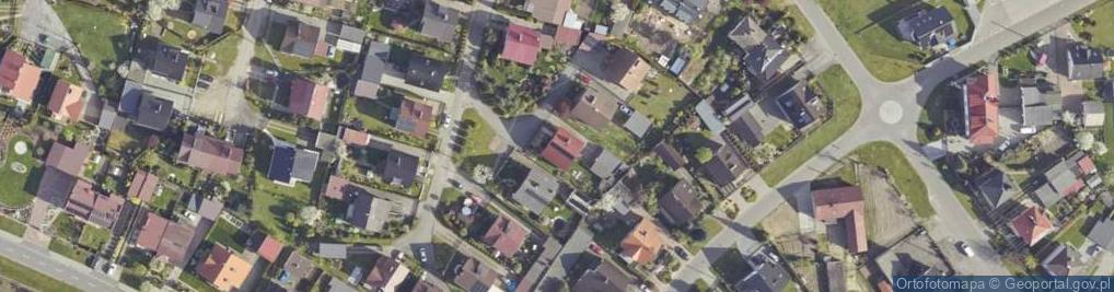 Zdjęcie satelitarne Srebrna ul.