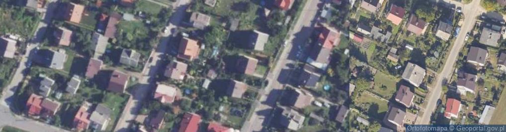 Zdjęcie satelitarne Średnia ul.