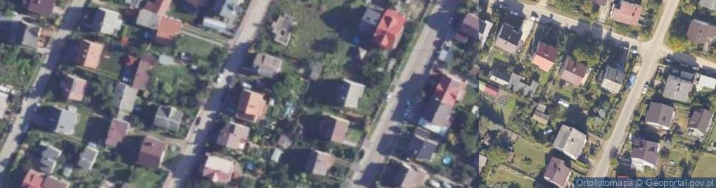 Zdjęcie satelitarne Średnia ul.