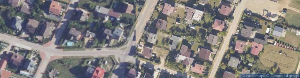 Zdjęcie satelitarne Średnia ul.