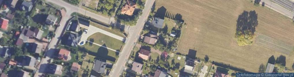 Zdjęcie satelitarne Średnia ul.