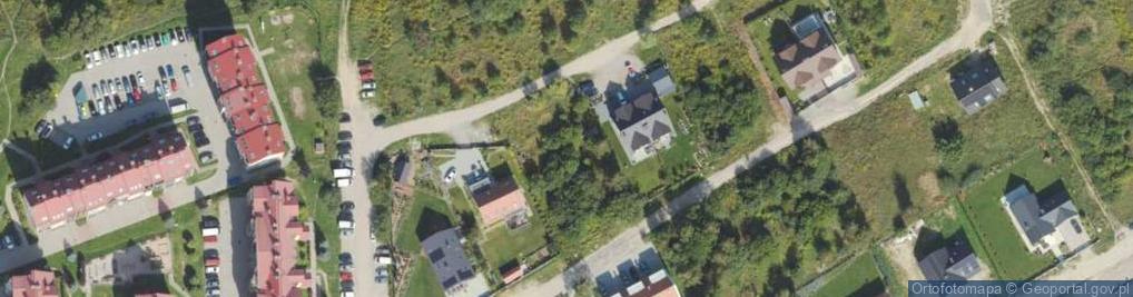Zdjęcie satelitarne Srebrna ul.