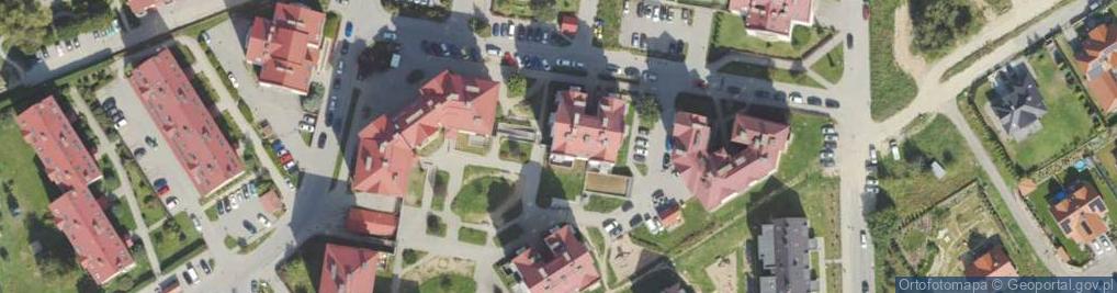Zdjęcie satelitarne Srebrna ul.