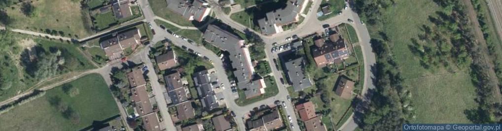 Zdjęcie satelitarne Srebrna ul.