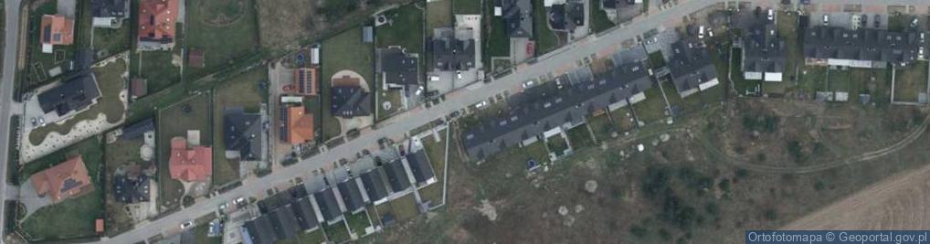 Zdjęcie satelitarne Srebrna ul.