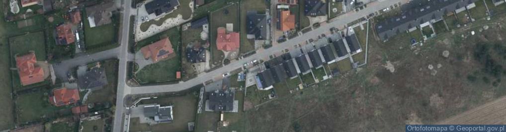 Zdjęcie satelitarne Srebrna ul.