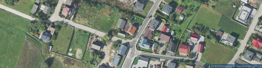 Zdjęcie satelitarne Środkowa ul.