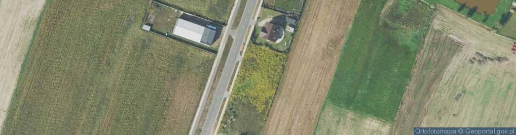 Zdjęcie satelitarne Środkowa ul.