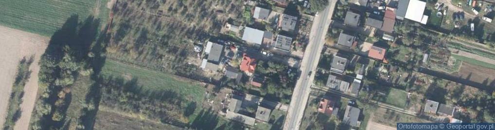 Zdjęcie satelitarne Średzka ul.