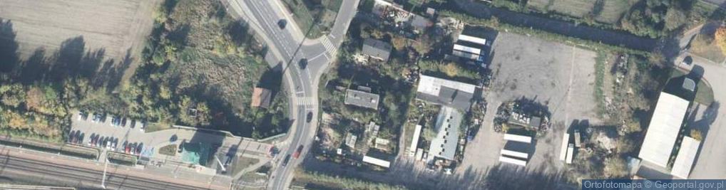 Zdjęcie satelitarne Średzka ul.