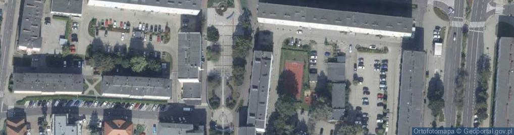 Zdjęcie satelitarne Śródmiejska ul.