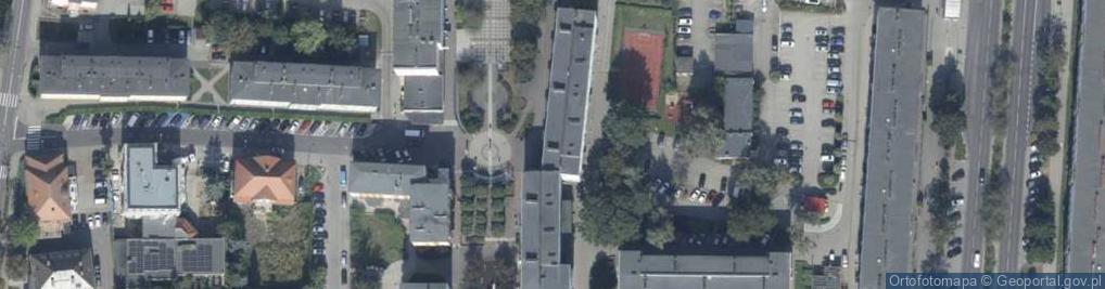 Zdjęcie satelitarne Śródmiejska ul.