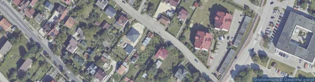 Zdjęcie satelitarne Średnia ul.