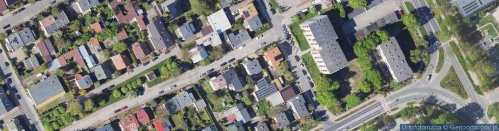 Zdjęcie satelitarne Środkowa ul.