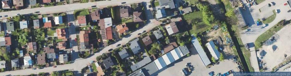 Zdjęcie satelitarne Środkowa ul.