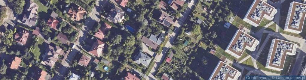 Zdjęcie satelitarne Srebrna ul.