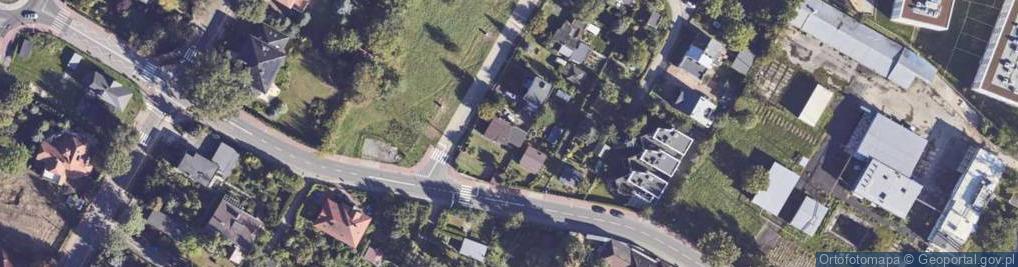 Zdjęcie satelitarne Srebrna ul.