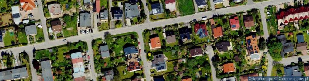 Zdjęcie satelitarne Srebrna ul.