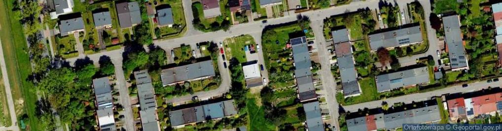 Zdjęcie satelitarne Srebrna ul.