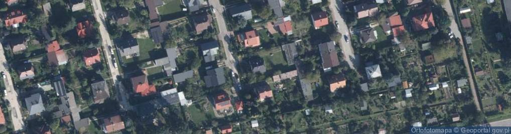 Zdjęcie satelitarne Środkowa ul.