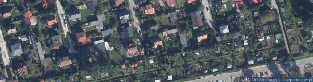 Zdjęcie satelitarne Środkowa ul.