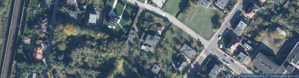 Zdjęcie satelitarne Środkowa ul.