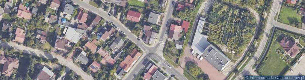 Zdjęcie satelitarne Średnia ul.