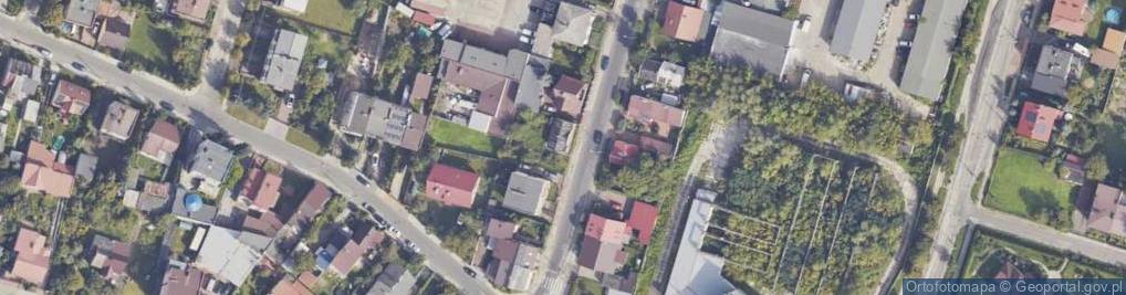 Zdjęcie satelitarne Średnia ul.