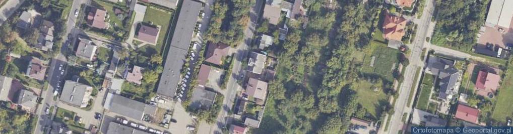 Zdjęcie satelitarne Średnia ul.
