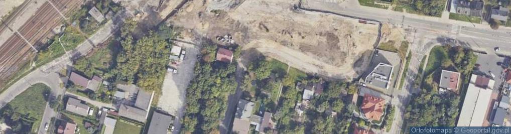 Zdjęcie satelitarne Średnia ul.