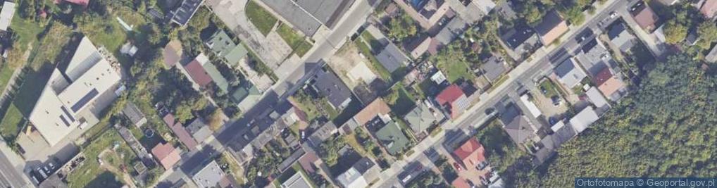 Zdjęcie satelitarne Średnia ul.