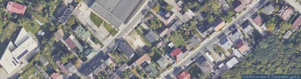 Zdjęcie satelitarne Średnia ul.
