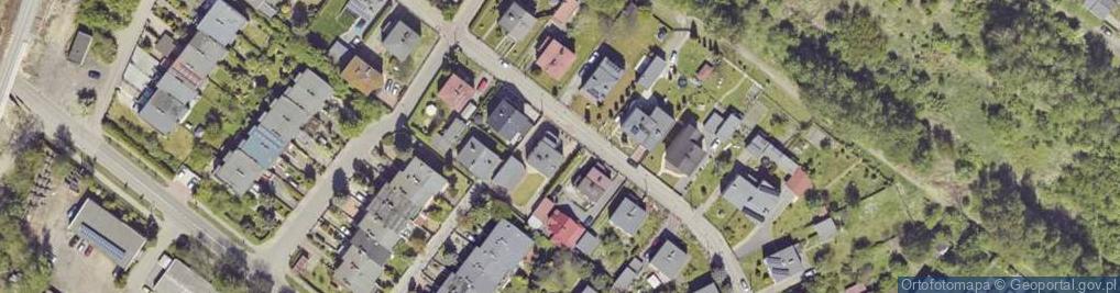 Zdjęcie satelitarne Średnia ul.