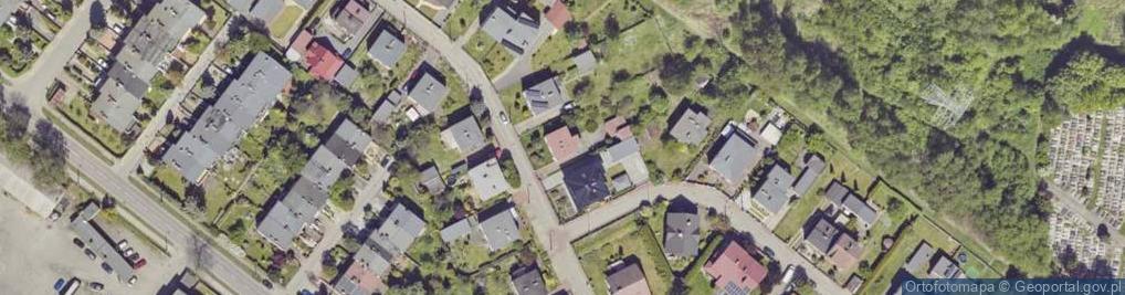 Zdjęcie satelitarne Średnia ul.