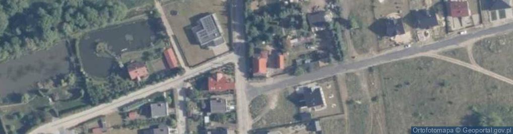 Zdjęcie satelitarne Srebrna ul.