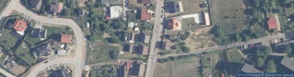 Zdjęcie satelitarne Srebrna ul.