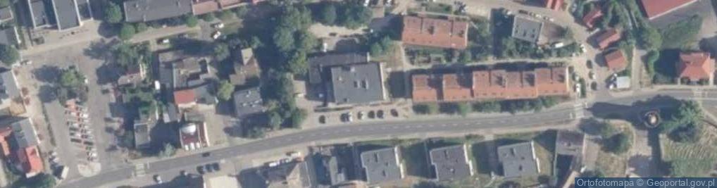Zdjęcie satelitarne Środkowa ul.