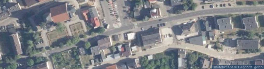 Zdjęcie satelitarne Środkowa ul.