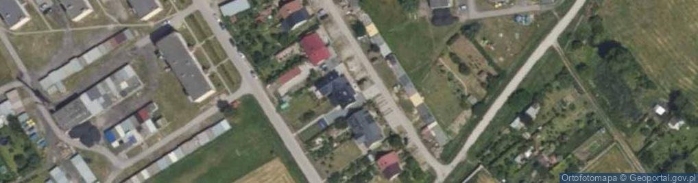 Zdjęcie satelitarne Środkowa ul.