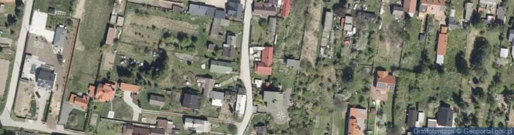 Zdjęcie satelitarne Środkowa ul.