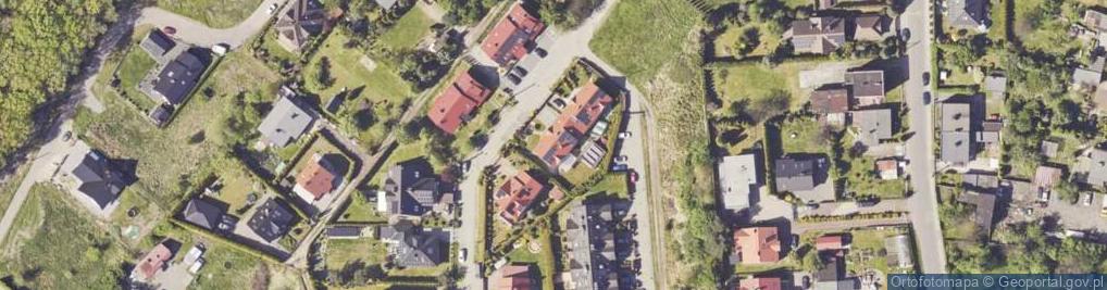 Zdjęcie satelitarne Srebrna ul.