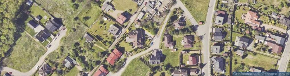 Zdjęcie satelitarne Srebrna ul.