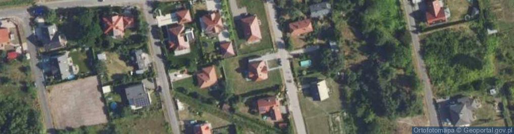Zdjęcie satelitarne Środkowa ul.