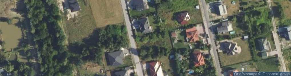 Zdjęcie satelitarne Środkowa ul.