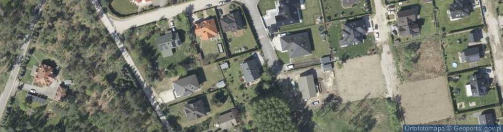 Zdjęcie satelitarne Srebrna ul.