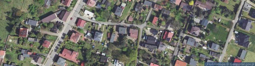 Zdjęcie satelitarne Środkowa ul.