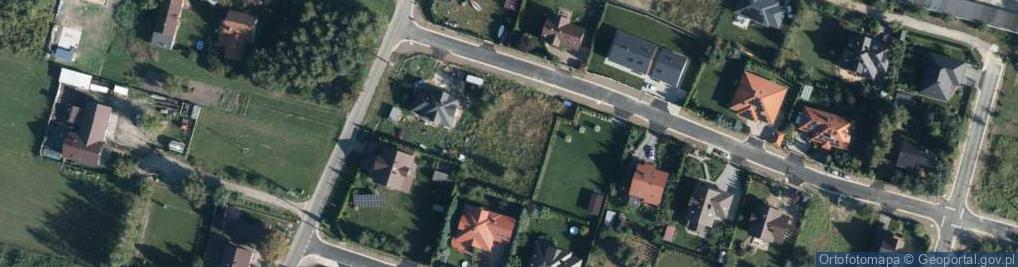 Zdjęcie satelitarne Srebrna ul.