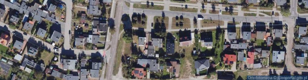 Zdjęcie satelitarne Średnia ul.