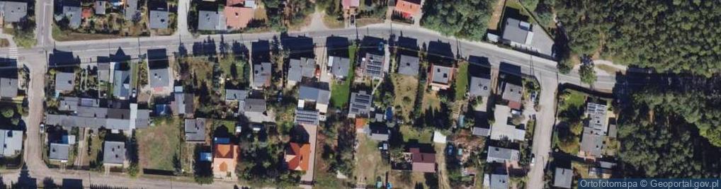 Zdjęcie satelitarne Średnia ul.