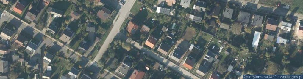 Zdjęcie satelitarne Środkowa ul.